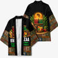 Kwanzaa Honoring The Roots Kimono Pan African Kinara Unity Traditional Tribal Art