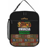Kwanzaa Honoring The Roots Lunch Bag Pan African Kinara Unity Traditional Tribal Art