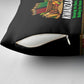 Kwanzaa Honoring The Roots Pillow Cover Pan African Kinara Unity Traditional Tribal Art
