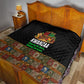 Kwanzaa Honoring The Roots Quilt Pan African Kinara Unity Traditional Tribal Art