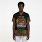 Kwanzaa Honoring The Roots Scrub Top Pan African Kinara Unity Traditional Tribal Art