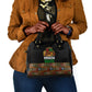 Kwanzaa Honoring The Roots Shoulder Handbag Pan African Kinara Unity Traditional Tribal Art