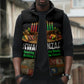 Kwanzaa Honoring The Roots Sleeveless Puffer Jacket Pan African Kinara Unity Traditional Tribal Art