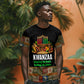 Kwanzaa Honoring The Roots T shirt Pan African Kinara Unity Traditional Tribal Art