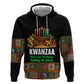 Kwanzaa Honoring The Roots Zip Hoodie Pan African Kinara Unity Traditional Tribal Art
