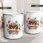 Kwanzaa Pan African Laundry Basket - Mishumaa Saba - Black History - Watercolor Art