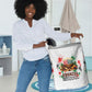 Kwanzaa Pan African Laundry Basket - Mishumaa Saba - Black History - Watercolor Art