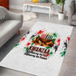 Kwanzaa Pan African Area Rug - Mishumaa Saba - Black History - Watercolor Art