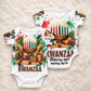 Kwanzaa Pan African Baby Onesie - Mishumaa Saba - Black History - Watercolor Art