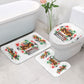 Kwanzaa Pan African Bathroom Set - Mishumaa Saba - Black History - Watercolor Art
