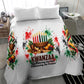 Kwanzaa Pan African Bedding Set - Mishumaa Saba - Black History - Watercolor Art