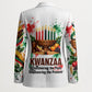 Kwanzaa Pan African Blazer - Mishumaa Saba - Black History - Watercolor Art