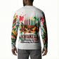 Kwanzaa Pan African Button Sweatshirt - Mishumaa Saba - Black History - Watercolor Art