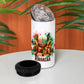 Kwanzaa Pan African 4 in 1 Can Cooler Tumbler - Mishumaa Saba - Black History - Watercolor Art