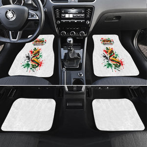 Kwanzaa Pan African Car Mats - Mishumaa Saba - Black History - Watercolor Art