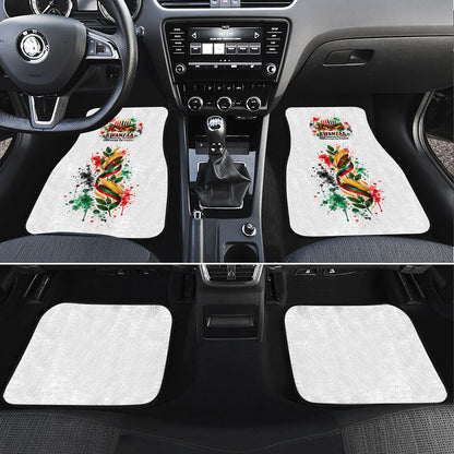 Kwanzaa Pan African Car Mats - Mishumaa Saba - Black History - Watercolor Art