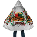 Kwanzaa Pan African Cloak - Mishumaa Saba - Black History - Watercolor Art