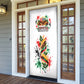 Kwanzaa Pan African Door Cover - Mishumaa Saba - Black History - Watercolor Art