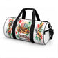 Kwanzaa Pan African Duffle Bag - Mishumaa Saba - Black History - Watercolor Art