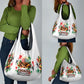 Kwanzaa Pan African Grocery Bag - Mishumaa Saba - Black History - Watercolor Art