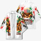 Kwanzaa Pan African Kimono - Mishumaa Saba - Black History - Watercolor Art