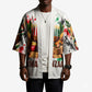 Kwanzaa Pan African Kimono - Mishumaa Saba - Black History - Watercolor Art