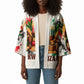Kwanzaa Pan African Kimono - Mishumaa Saba - Black History - Watercolor Art