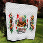 Kwanzaa Pan African Quilt - Mishumaa Saba - Black History - Watercolor Art