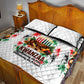 Kwanzaa Pan African Quilt Bed Set - Mishumaa Saba - Black History - Watercolor Art
