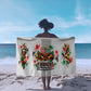 Kwanzaa Pan African Sarong - Mishumaa Saba - Black History - Watercolor Art
