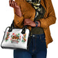 Kwanzaa Pan African Shoulder Handbag - Mishumaa Saba - Black History - Watercolor Art