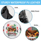 Kwanzaa Pan African Spare Tire Cover - Mishumaa Saba - Black History - Watercolor Art