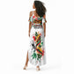 Kwanzaa Pan African Summer Maxi Dress - Mishumaa Saba - Black History - Watercolor Art