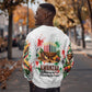 Kwanzaa Pan African Sweatshirt - Mishumaa Saba - Black History - Watercolor Art