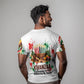 Kwanzaa Pan African T shirt - Mishumaa Saba - Black History - Watercolor Art