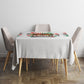 Kwanzaa Pan African Tablecloth - Mishumaa Saba - Black History - Watercolor Art