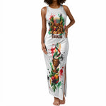Kwanzaa Pan African Tank Maxi Dress - Mishumaa Saba - Black History - Watercolor Art