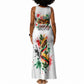 Kwanzaa Pan African Tank Maxi Dress - Mishumaa Saba - Black History - Watercolor Art