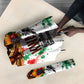 Kwanzaa Pan African Umbrella - Mishumaa Saba - Black History - Watercolor Art