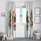 Kwanzaa Pan African Window Curtain - Mishumaa Saba - Black History - Watercolor Art