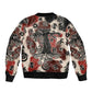 Adinkra Baobab Roots Bomber Jacket African Ancestral Spirit Design - African Pride