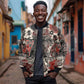 Adinkra Baobab Roots Bomber Jacket African Ancestral Spirit Design - African Pride
