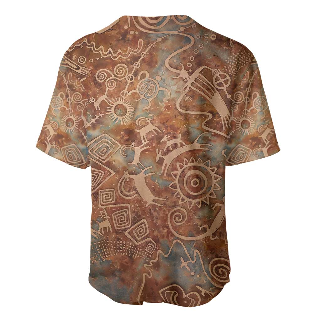 We Carry The Wisdom Baseball Jersey Indigenous Spirit Quote Art - African Pride