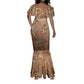 We Carry The Wisdom Mermaid Dress Indigenous Spirit Quote Art - African Pride