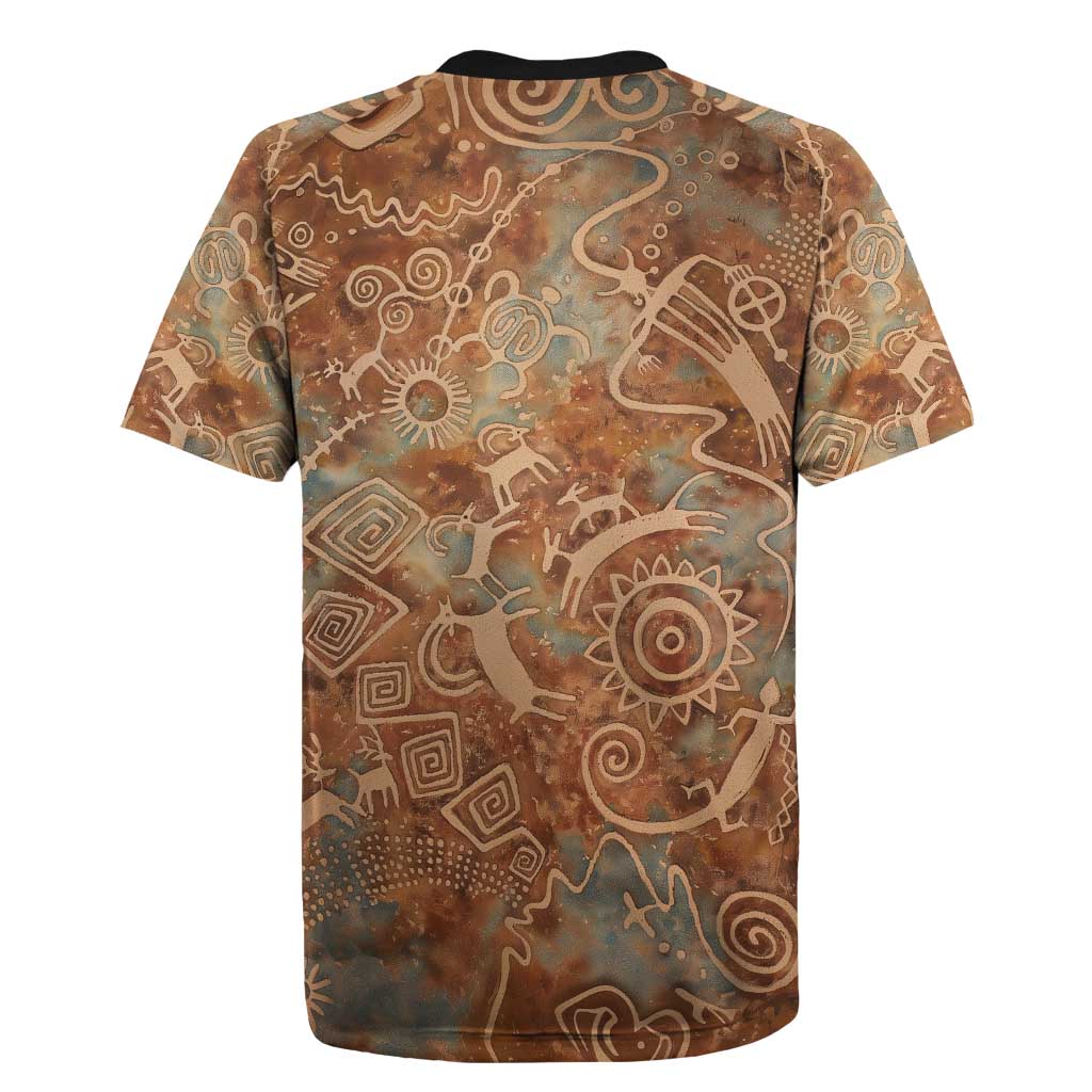 We Carry The Wisdom Rugby Jersey Indigenous Spirit Quote Art - African Pride