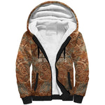 We Carry The Wisdom Sherpa Hoodie Indigenous Spirit Quote Art - African Pride
