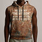 We Carry The Wisdom Sleeveless Hoodie Indigenous Spirit Quote Art - African Pride
