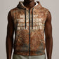 We Carry The Wisdom Sleeveless Zip Hoodie Indigenous Spirit Quote Art - African Pride