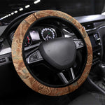 We Carry The Wisdom Steering Wheel Cover Indigenous Spirit Quote Art - African Pride