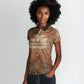We Carry The Wisdom Women Polo Shirt Indigenous Spirit Quote Art - African Pride